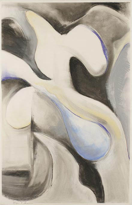 Abstract drawing by Marjori Abramson