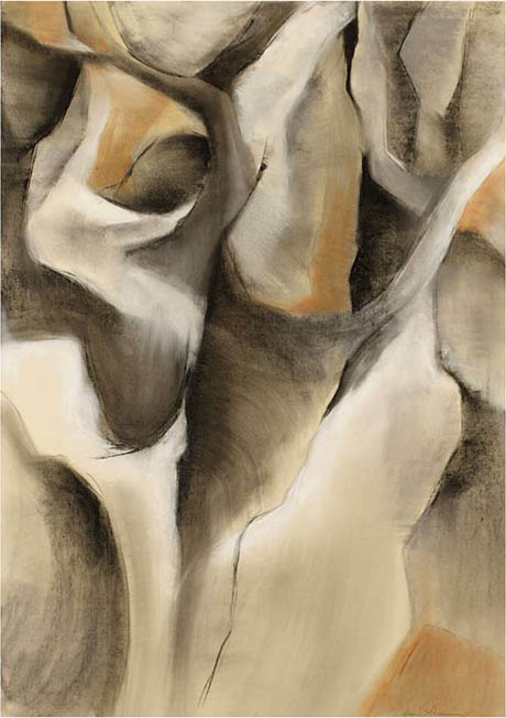 Abstract drawing by Marjori Abramson